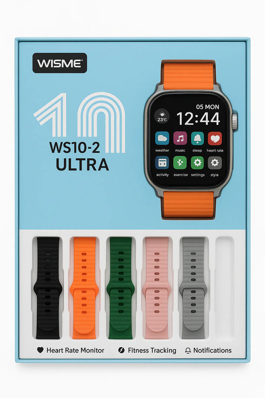 WS10-2 Ultra Smart Watch (7+1 Straps Edition)
